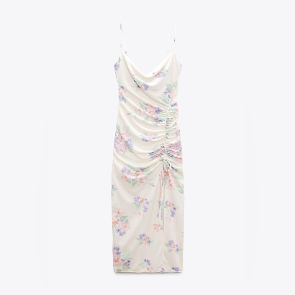Zara blogger fav floral dress size small new with tags